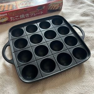 Japanese Iwatani Takoyaki Grill Pan